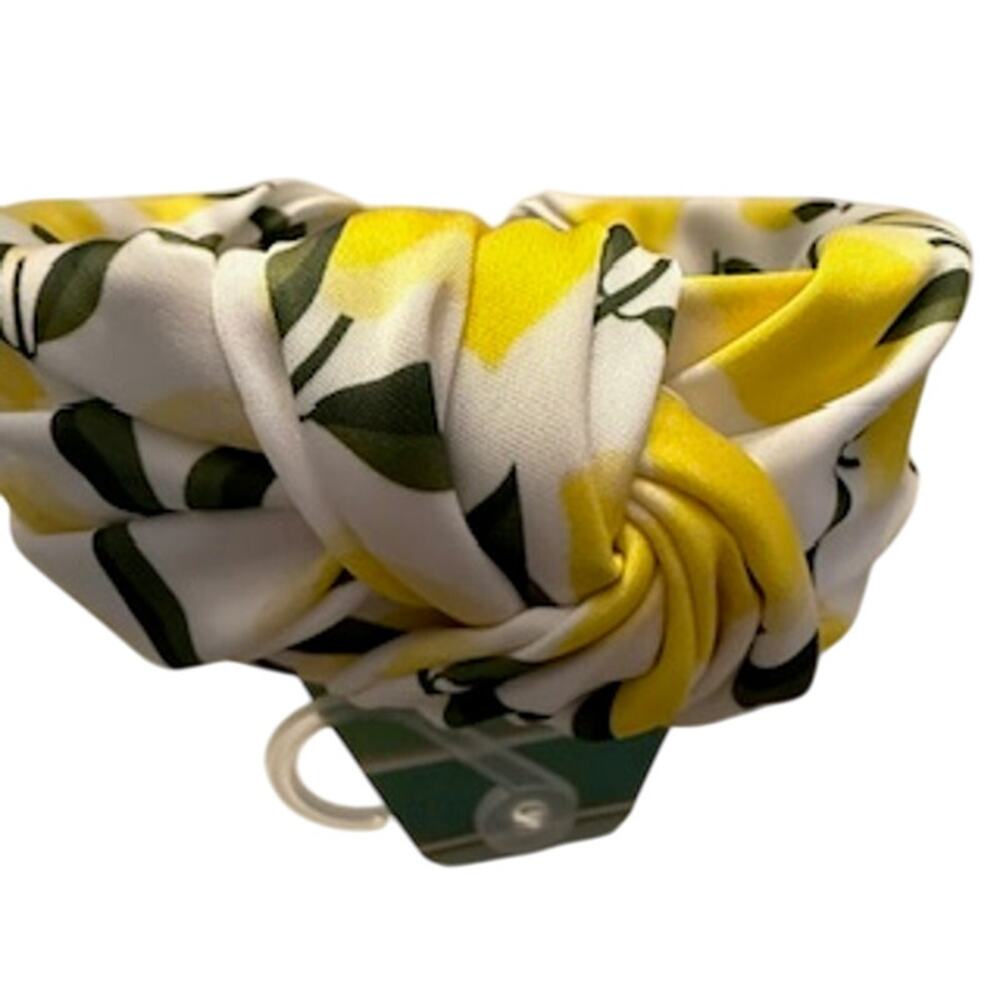 NEW Piper K Satin Lemon Print Headband - Picture 5 of 7